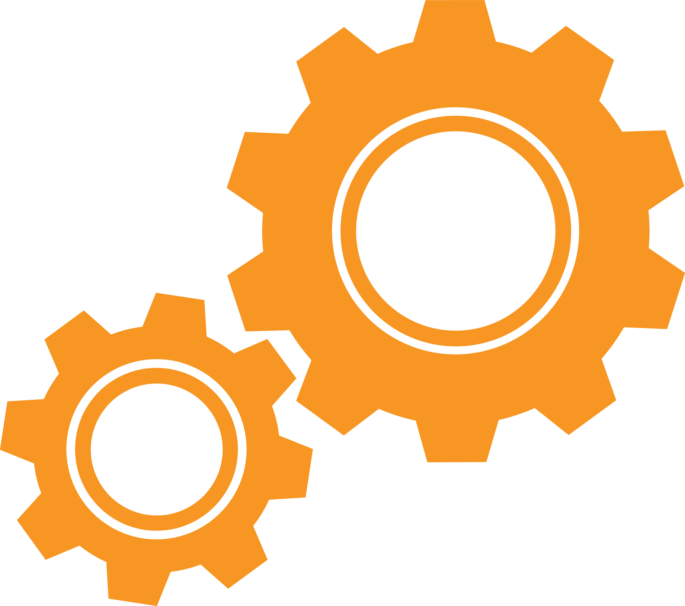 Met - Vector Gears And Cogs (2400x2123)