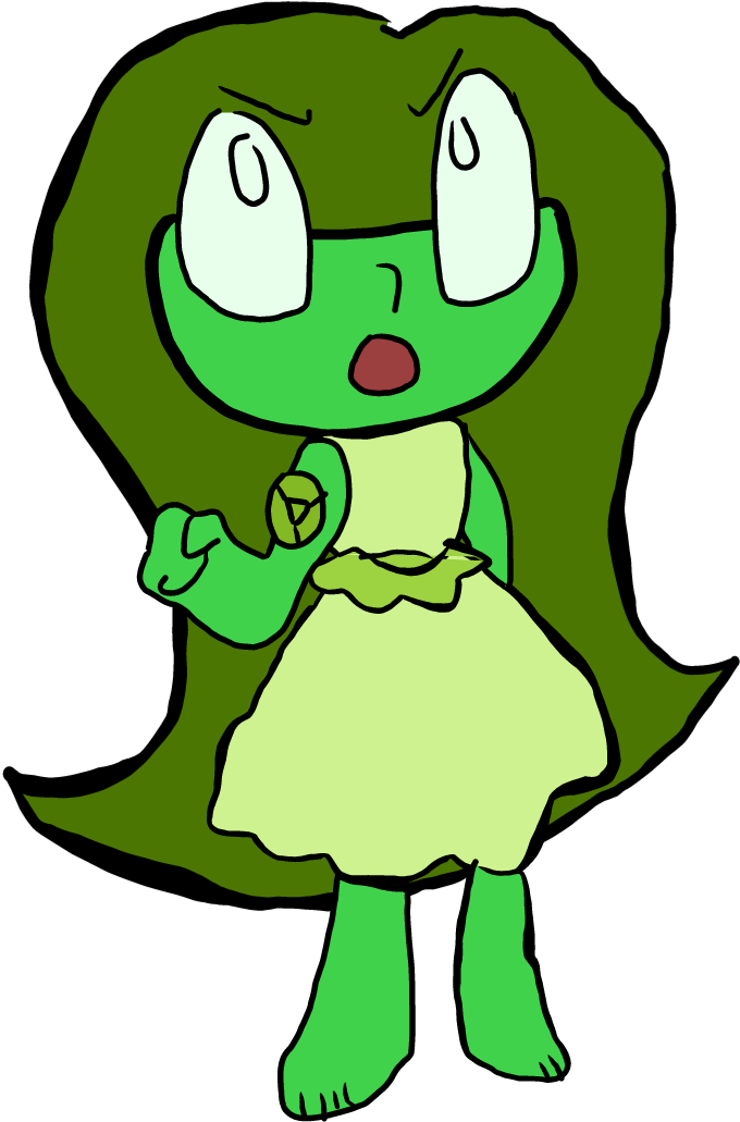 Oriental Emerald - Cartoon (754x1114)