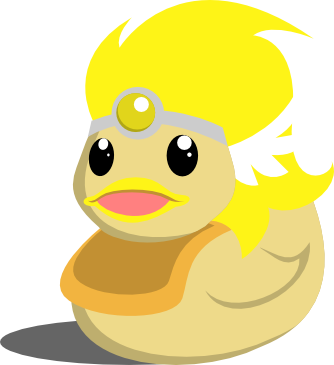 Rawk Duck By Altermentality - Art (334x365)