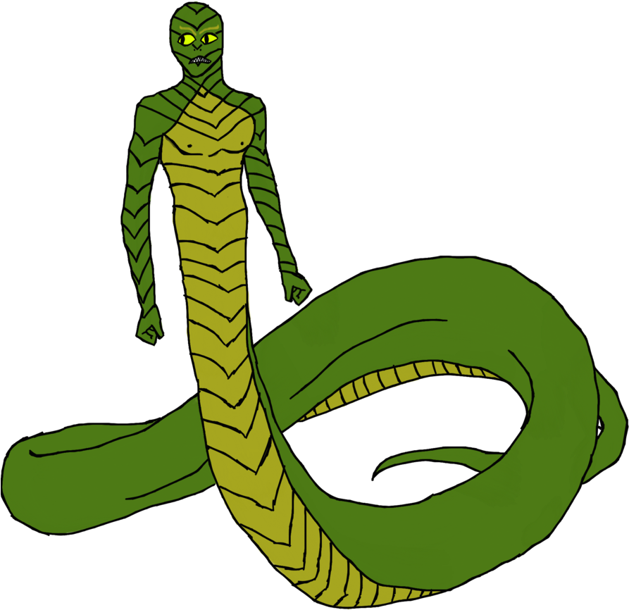 Snakey Guy By Determinationing - Snakey (894x894)