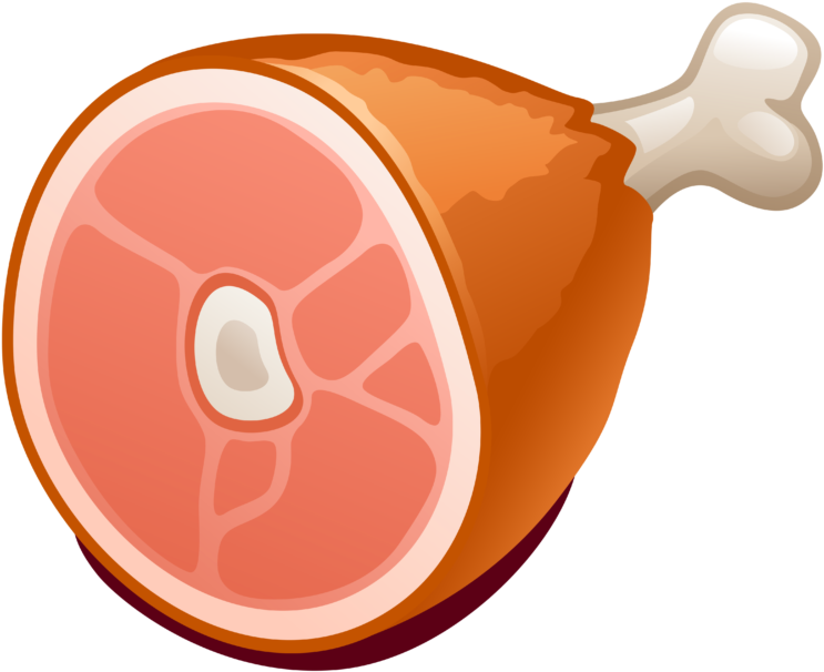 Clipart Ham (768x630)