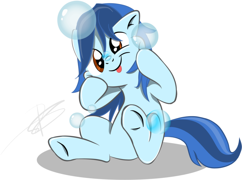 Bubbles By Ice Cube Pony - Cartoon (894x894)
