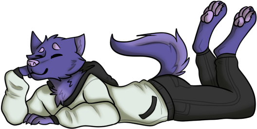 Free Colored Pose - Cartoon (600x300)