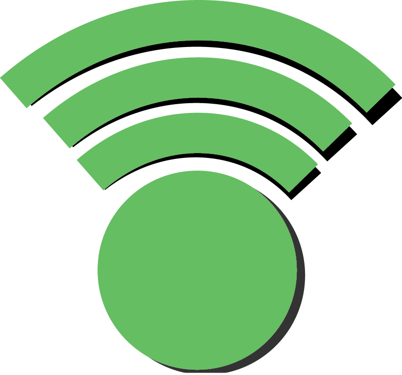 Wi Fi Icon Shadow - Icon (829x774)