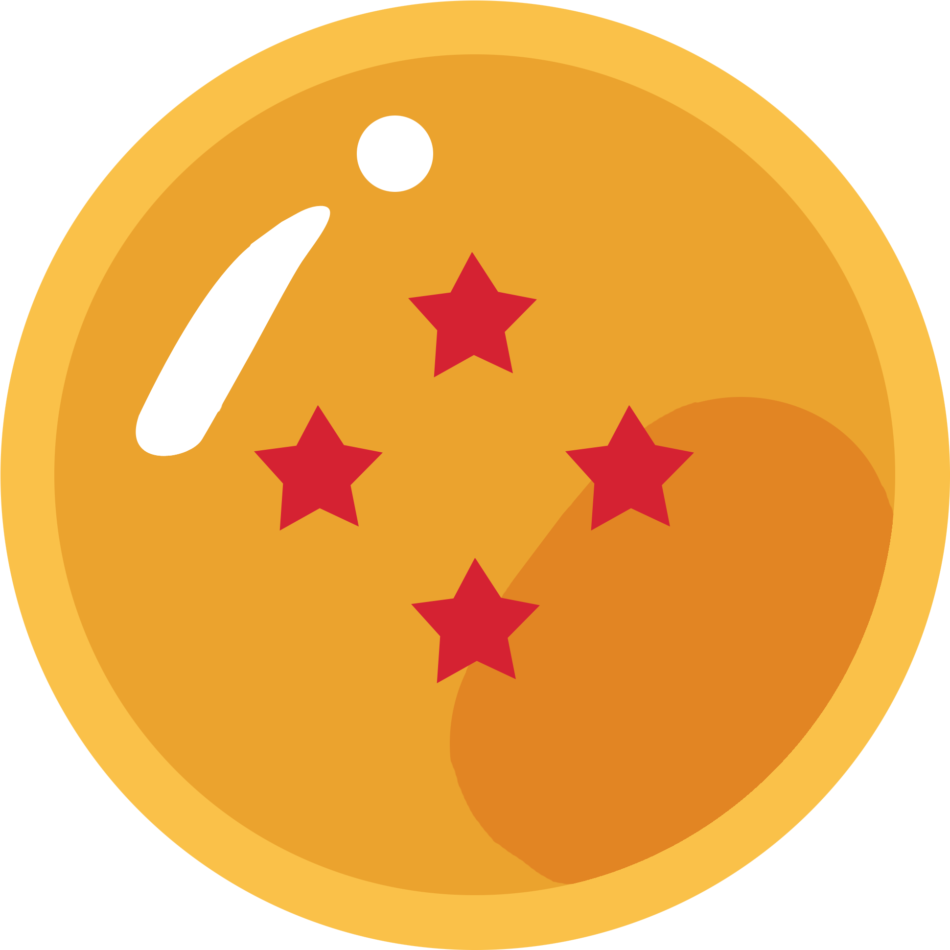 Keep Trying - Dragon Balls Transparent Gif (2000x2000)