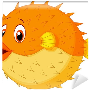 Cartoon Puffer Fish (400x400)