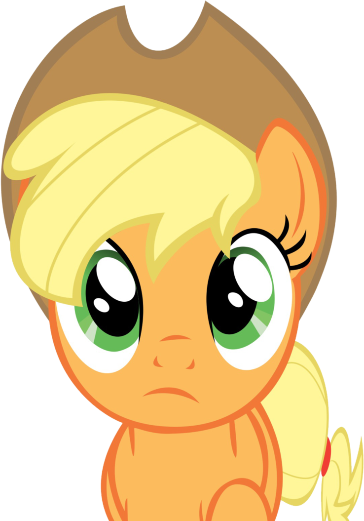 Applejack, Hoofing It - Cartoon (759x1054)