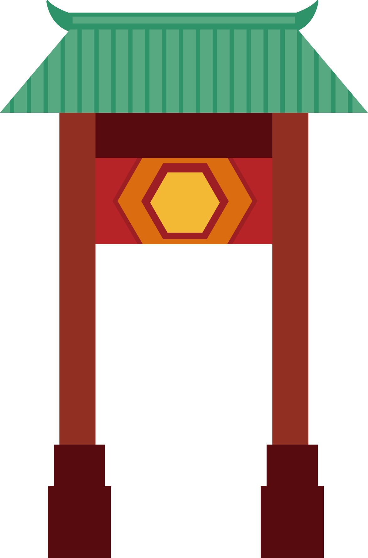 Vector Gate Tower - Vector Gate Tower (1172x1776)