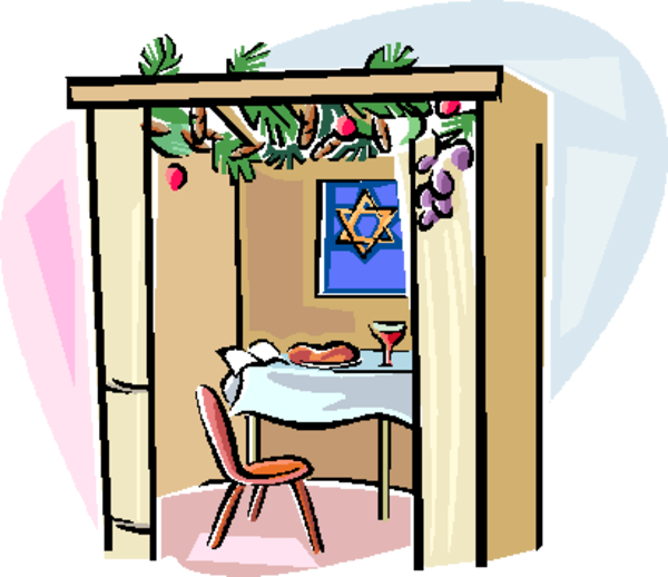 Sukkah Clip Art (600x518)