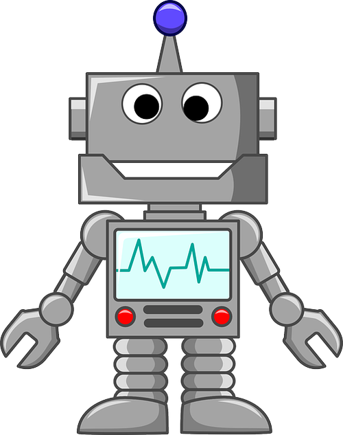 Robot Clipart Engineering Math - Robotics Clipart (500x633)