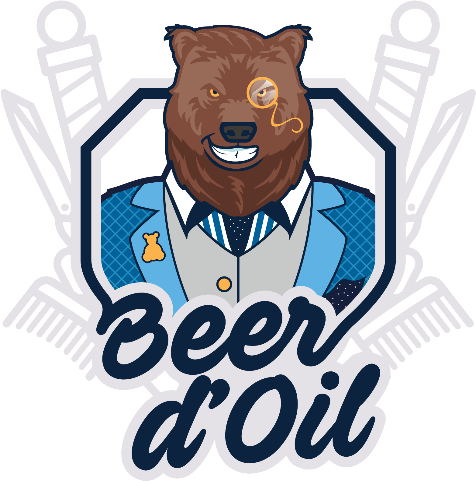 Gentleman Bear - Beer (2000x2000)