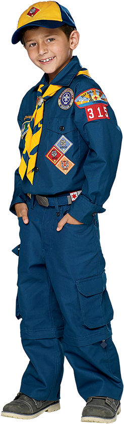 Cub Scouts Wolf Uniform (279x860)