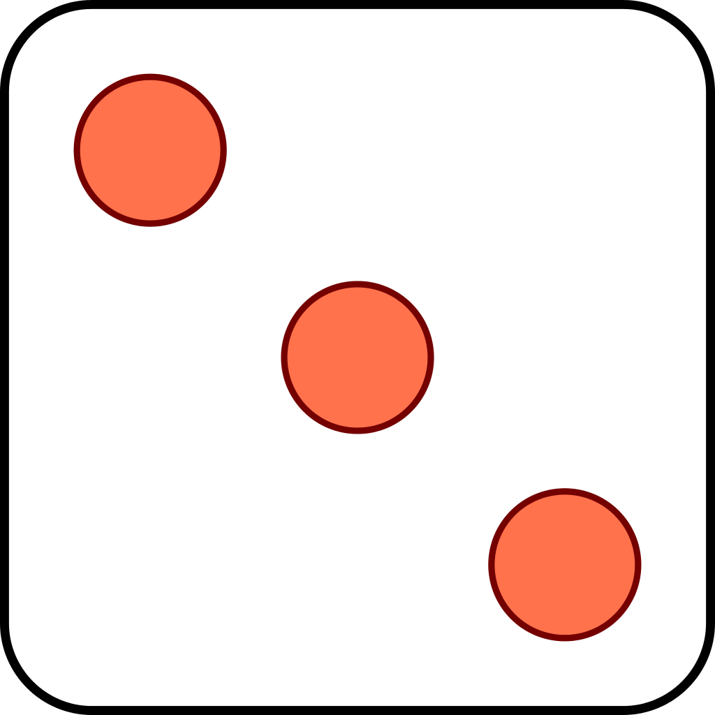 File - Dice-3 - Svg - Wikimedia Commons - Dice 2 (1024x1024)