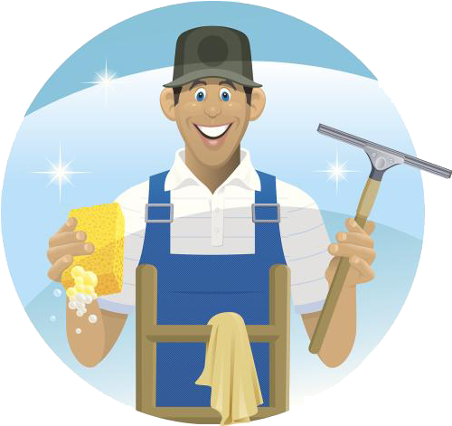 Window Cleaner Squeegee - Window Cleaner Squeegee (500x500)