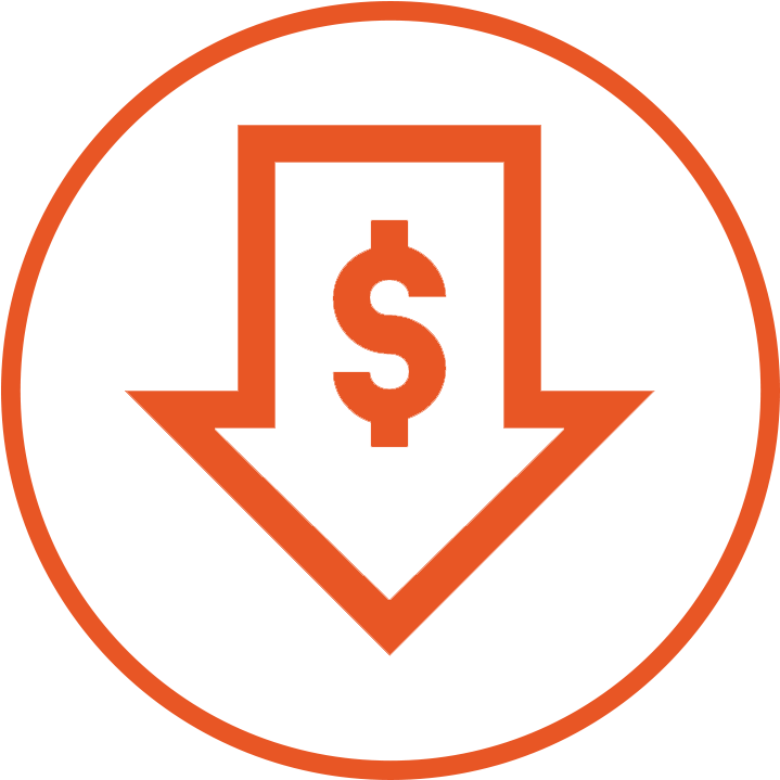 Cost Decrease - Money With An Arrow (825x766)