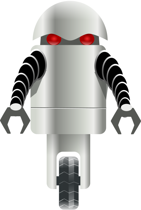 Robot Carrying Things - Robot On One Wheel (1979x2951)