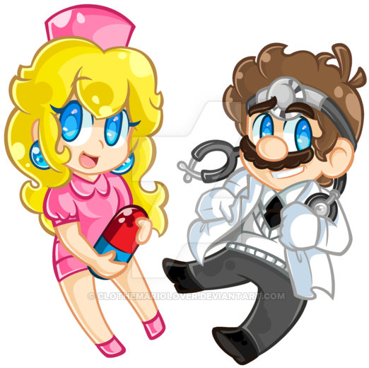 Doctor And Nurse - Nursing (600x562)