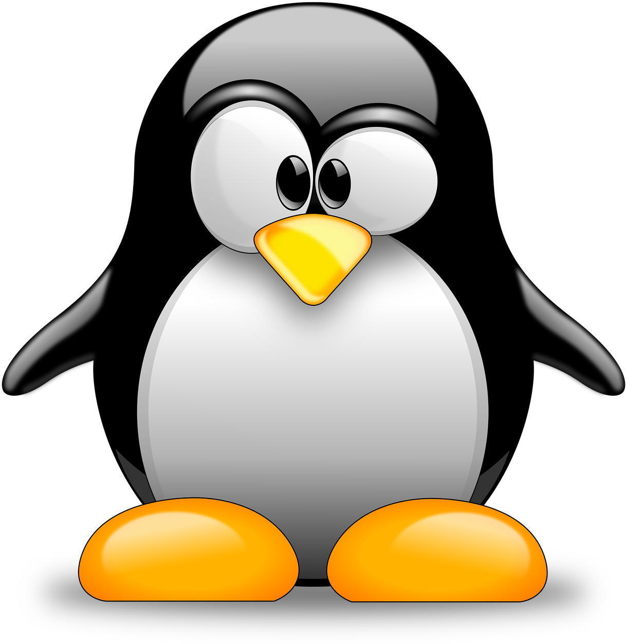 Unix Vs Linux - Pingouin Linux (1243x1280)