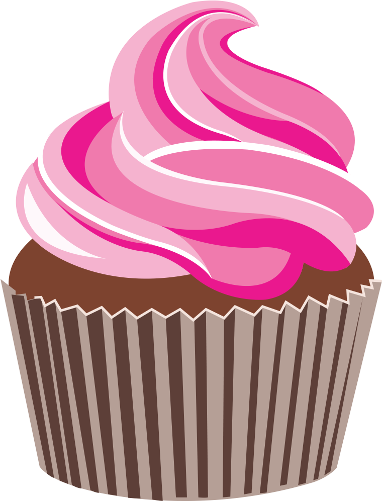 Vector Cupcake - Cupcake Drawing Png (1016x996)