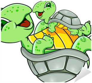 Turtle Kop Cartoon (400x400)