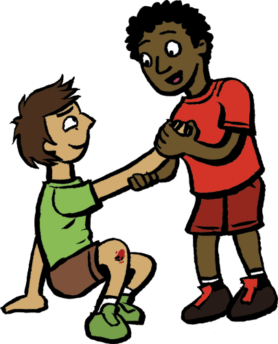 Restore The Broken - Cartoon (405x500)