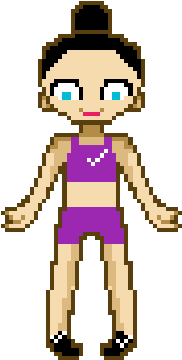 Work Out - Pixel Art (600x600)