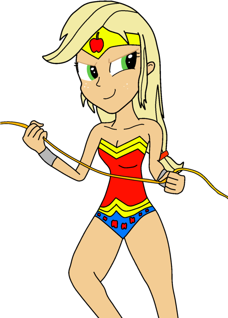 Wonder Apple By Eagc7 - Cartoon (740x1080)