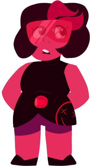Birth Gemsona-ruby By Galacticbears - Ruby Gemsona (400x600)