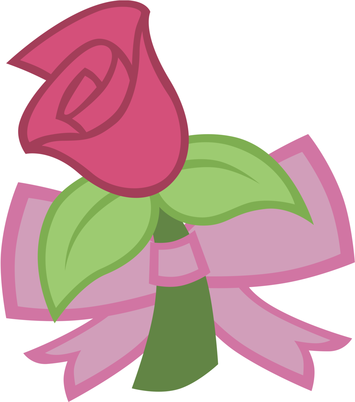 Cutie Mark - Mlp Rose Cutie Mark (1280x1280)