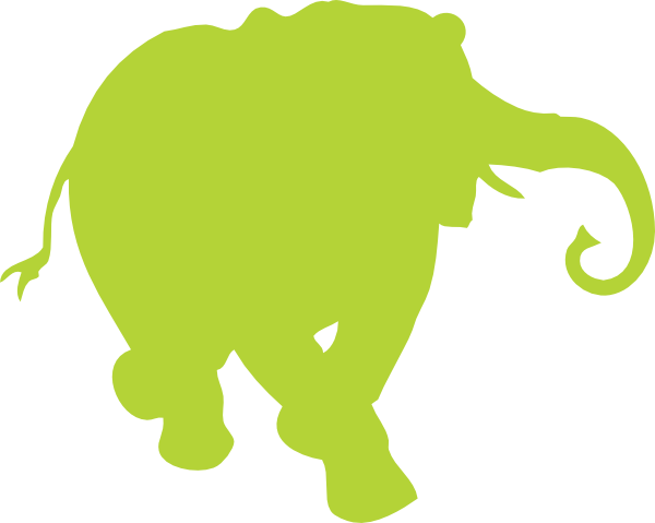 Elephant Silhouette (600x479)