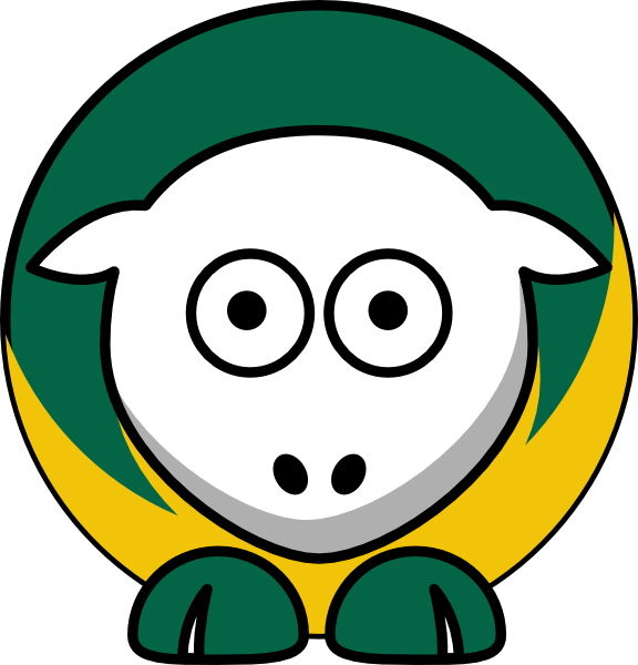 Clipart Green Bay Packers (576x600)