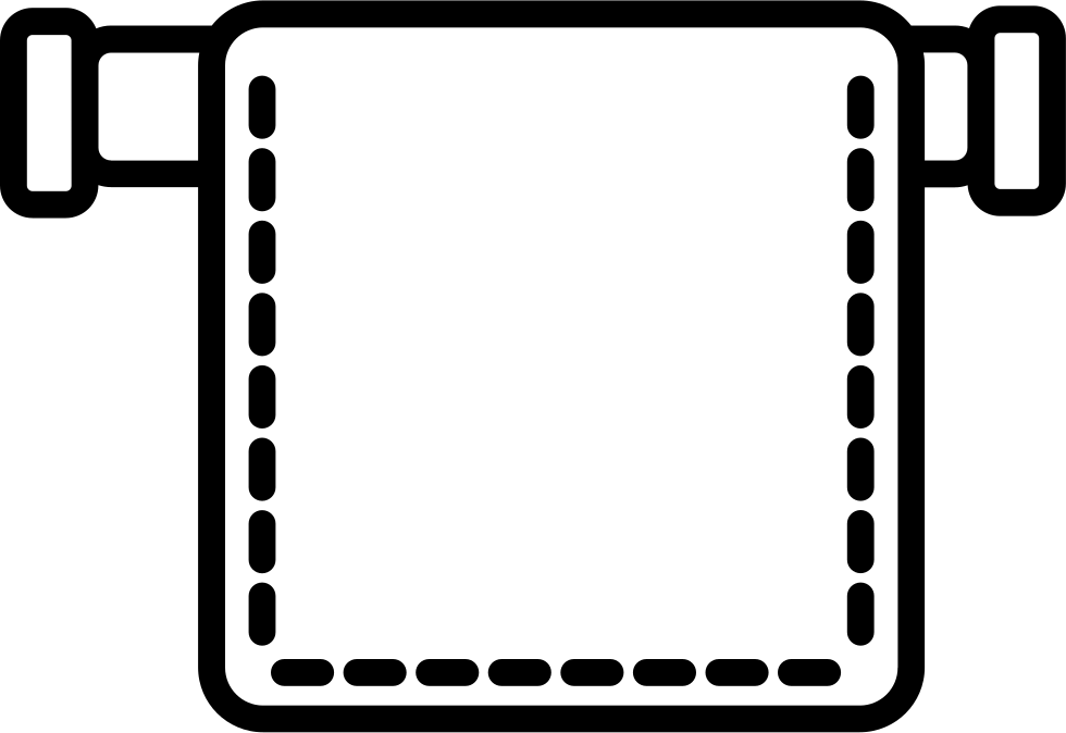 Towel Outline Comments - Towel Outline Comments (980x674)