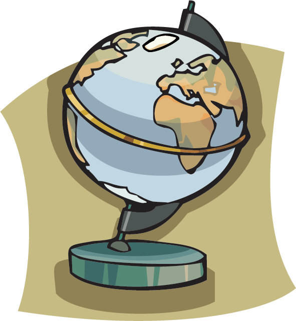 Globe - Clip Art (591x641)