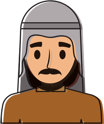 Arab Man Cartoon Vector - Arab Man Cartoon (550x550)
