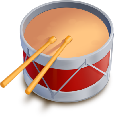 A Stylized Drum By Sashavishnevsky - Drums (400x409)