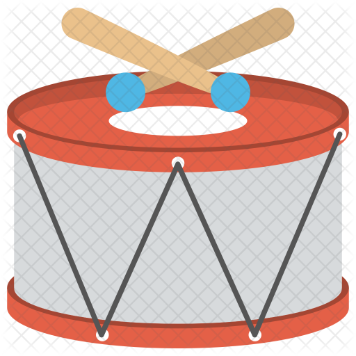 Snare Drum Icon - Play (512x512)