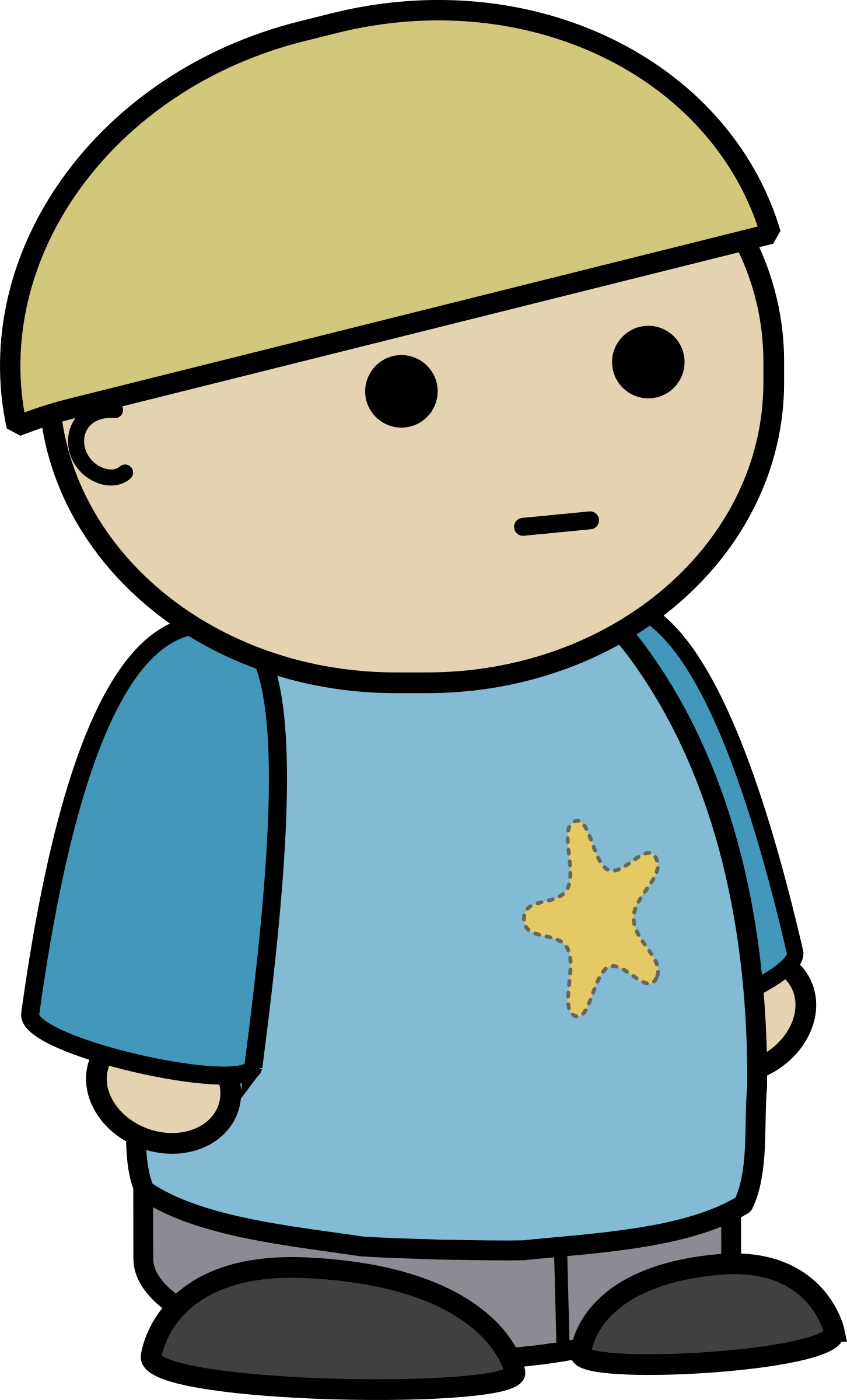 And Match Character Gaby Blank Side - Character (1452x2400)