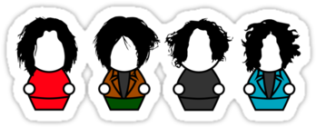 Jack White Stickers - Jack White Sticker (375x360)