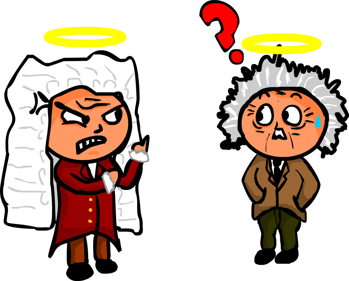Newton Vs Einstein - Einstein Vs Newton Png (1140x920)