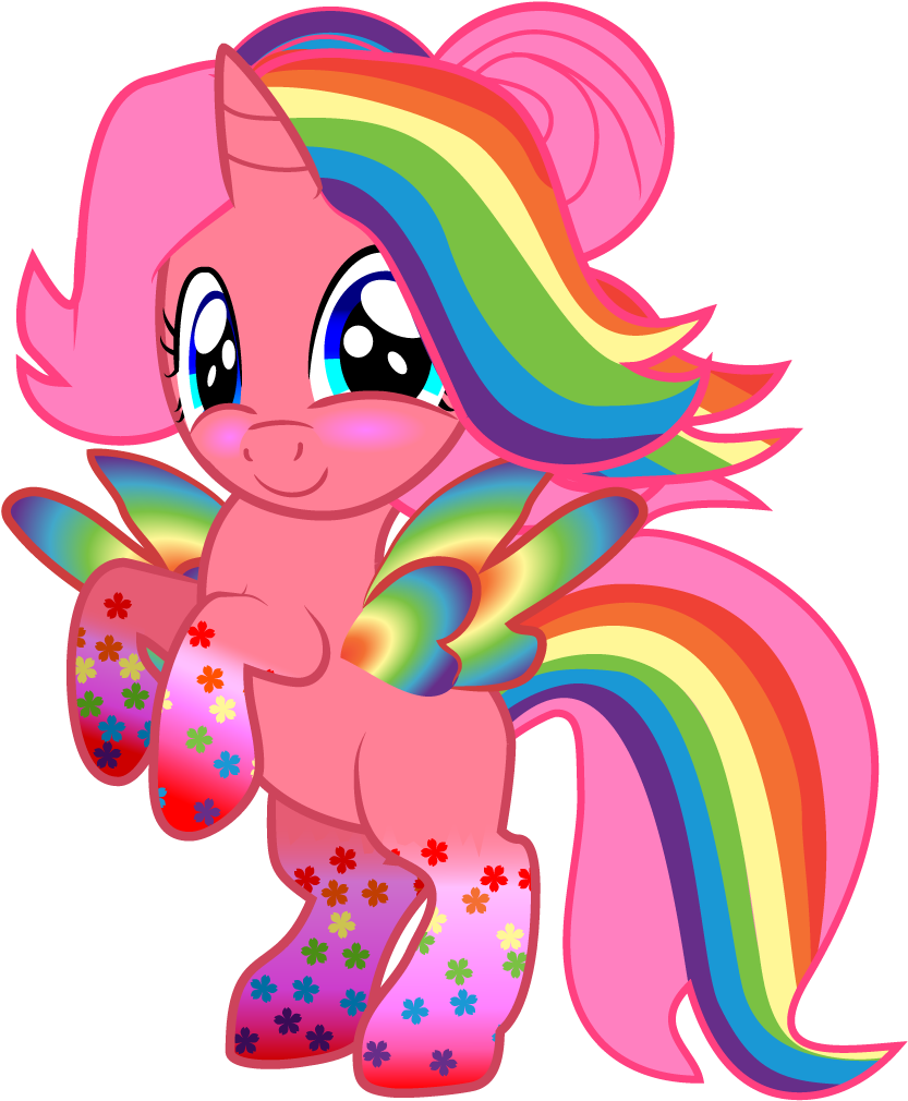 Rainbowpower By Creshosk - Cartoon (844x1024)