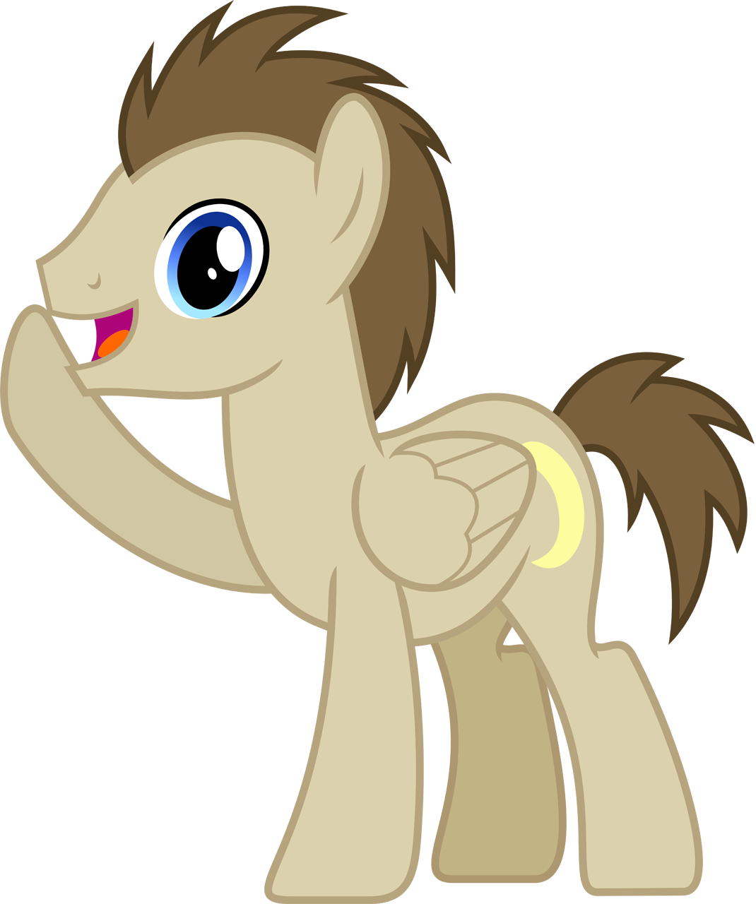 Crescent Pony - Cartoon (1070x1280)