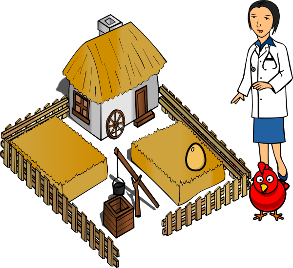 Farm Clipart (600x549)