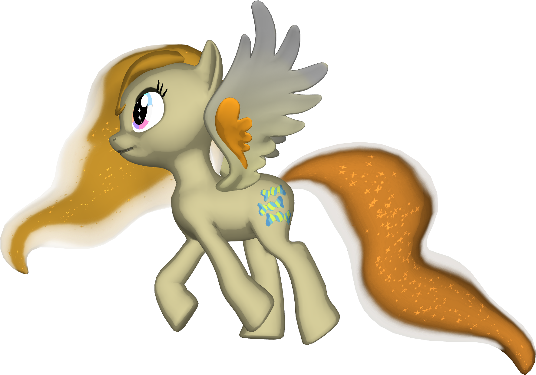 Pony Pony - Cartoon (2000x1500)
