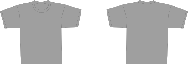 T Shirt Design Template Grey (600x204)