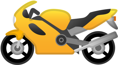 Google - Motorrad Emoji (512x512)