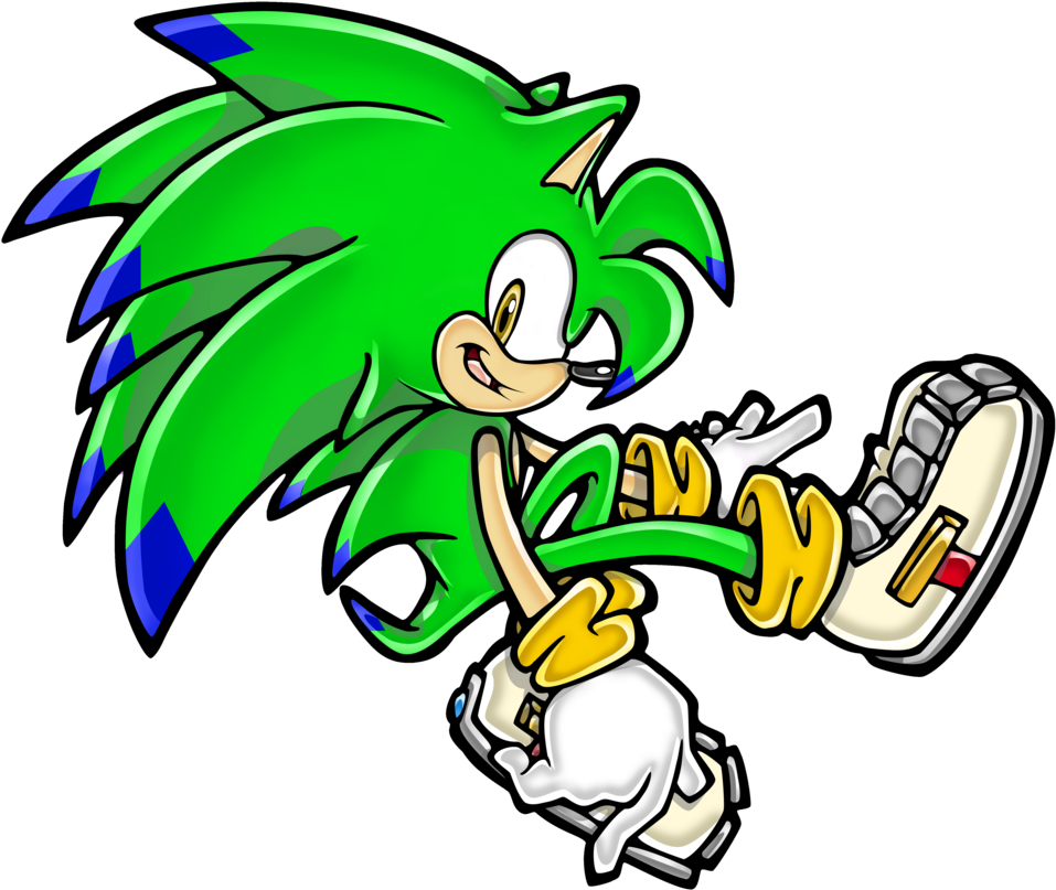 Psycho The Hedgehog By Technoth - Silver The Hedgehog Brother (962x830)