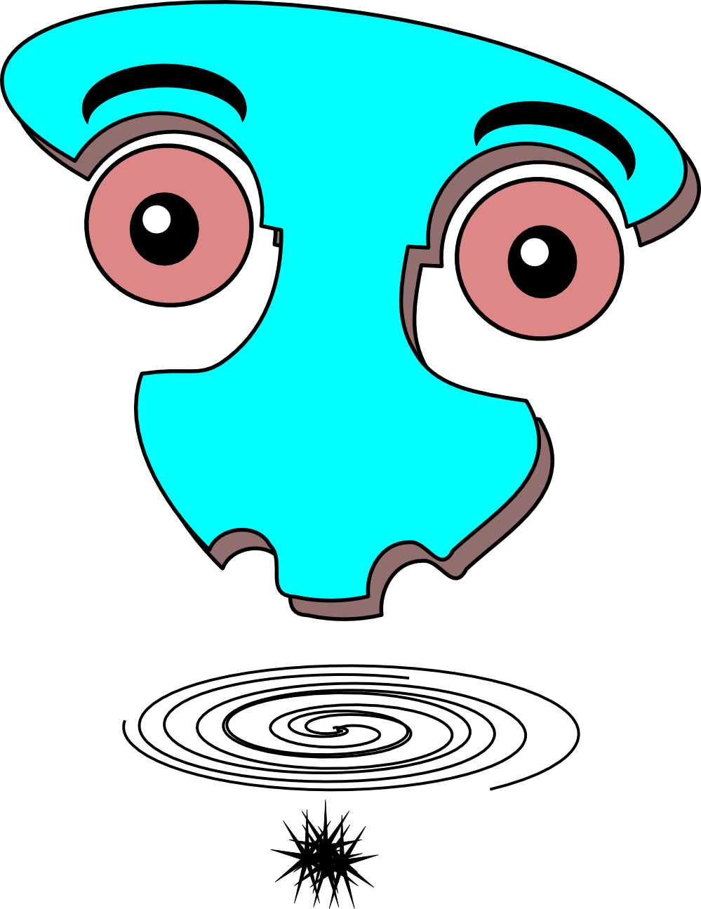Free Love Free Abstractite - Face (999x1295)