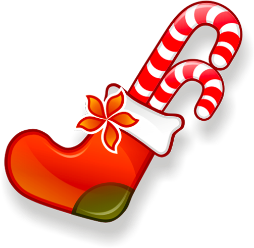 Christmas Sock Icon - Xmas Icons (512x512)