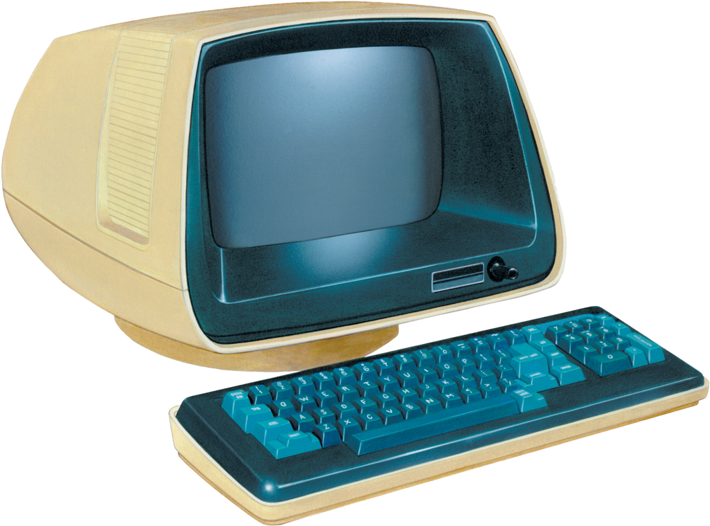 Retro Computer Png (1033x773)