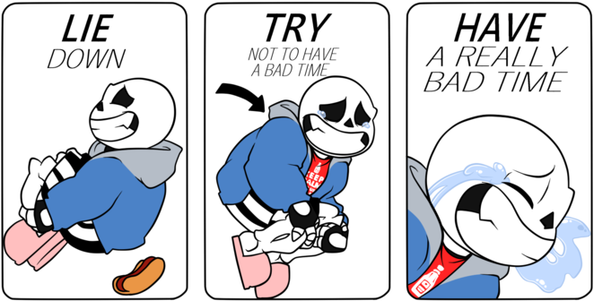 Lie Down Try Have A Really Bad Time Not To Have A Bad - Lie Down Try Not To Cry Cry (680x355)